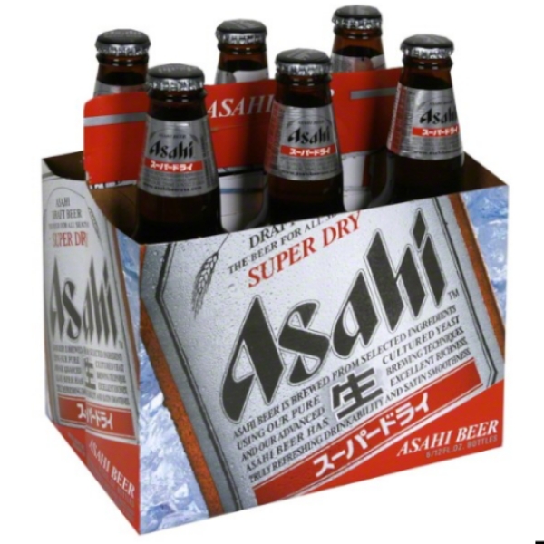 Picture of Asahi - Rice Lager 6pk bottles