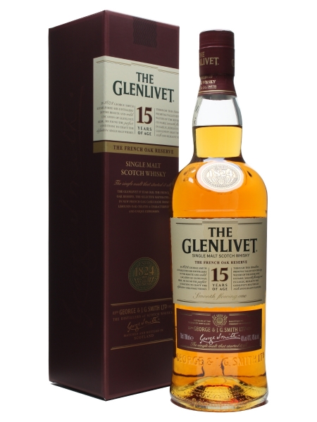 Picture of Glenlivet 15 yr French Oak Whiskey 750ml