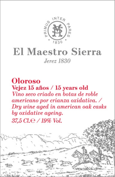 Picture of NV El Maestro Sierra -  Jerez 15 Year Oloroso Sherry HALF BOTTLE
