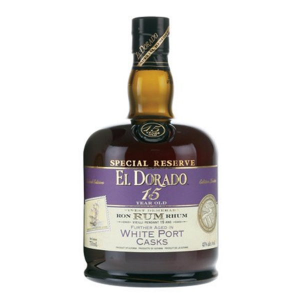 Picture of El Dorado 15 yr Special Reserve White Port Casks Rum 750ml