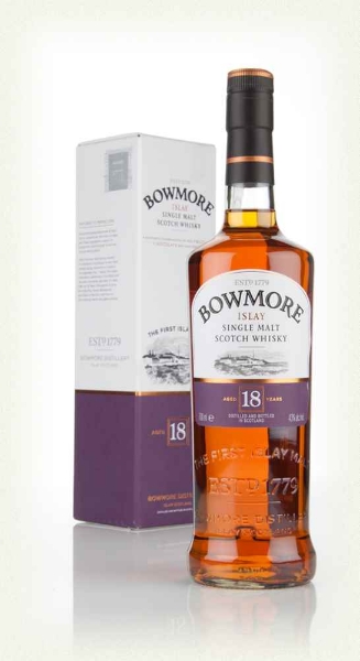 Picture of Bowmore 18 yr Single Malt Whiskey 750ml