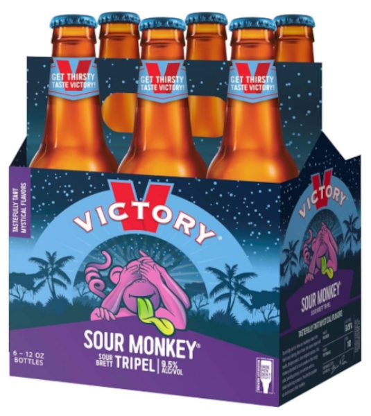 Picture of Victory Brewing - Sour Monkey Sour Tripel 6pk