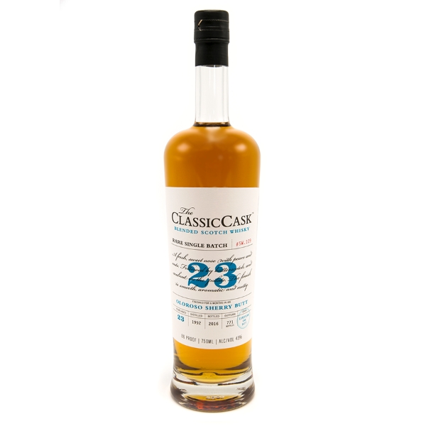 Picture of Classic Cask 1992 Oloroso Sherry Butt 23 yr Blended Whiskey 750ml