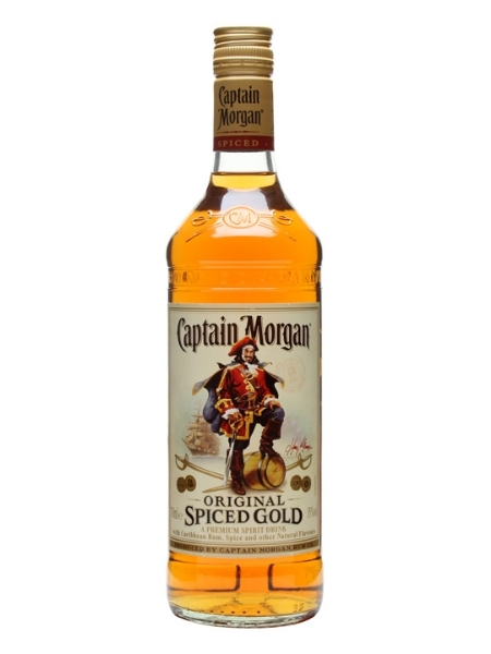 Picture of Captain Morgan Spiced Rum--PINT Rum 375ml