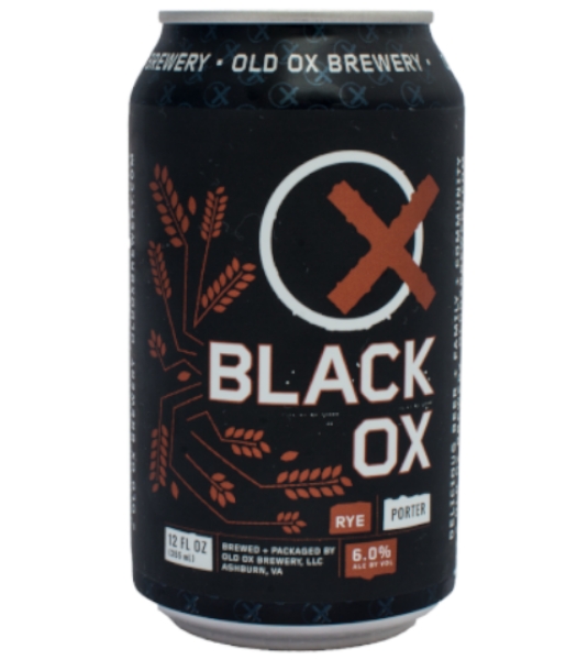 Picture of Old Ox Brewery - Black Ox Rye Porter 6pk can