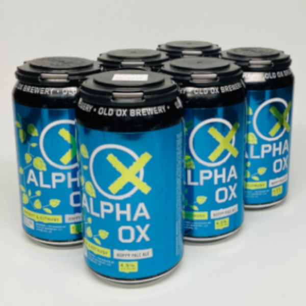 Picture of Old Ox Brewery - Alpha Ox Hoppy Pale Ale 6pk can
