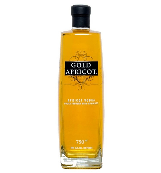 Picture of Black Infusions Gold Apricot Vodka 750ml