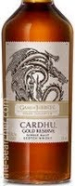 Picture of Cardhu Gold Reserve Game of Thrones 'House Targaryen' Whiskey 750ml