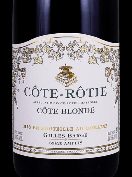 Picture of 2016 Gilles Barge - Cote Rotie Cote Blonde