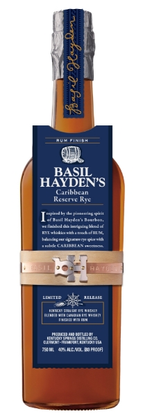 Picture of Basil Hayden's Carribbean Reserve Rye Whiskey 750ml