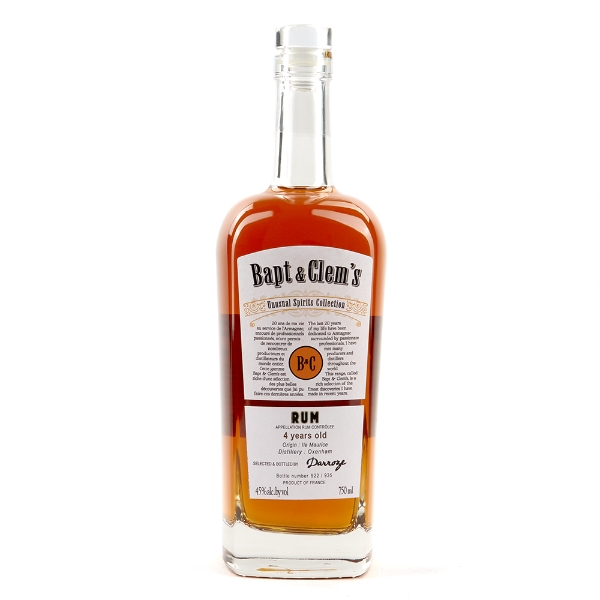 Picture of Bapt & Clem's (Francis Darroze) 4yr (Mauritius) Rum 750ml