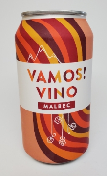 Picture of NV Vamos! Vino - Malbec (can)