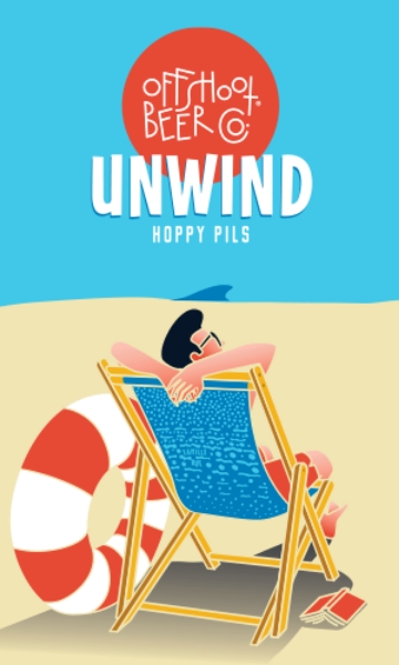 Picture of Offshoot Beer - Unwind Hoppy Pils 4pk can
