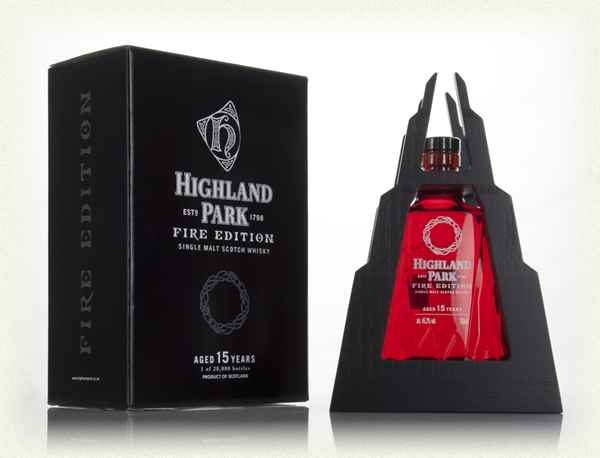 Picture of Highland Park 15 yr Fire Edition Single Malt Whiskey 750ml