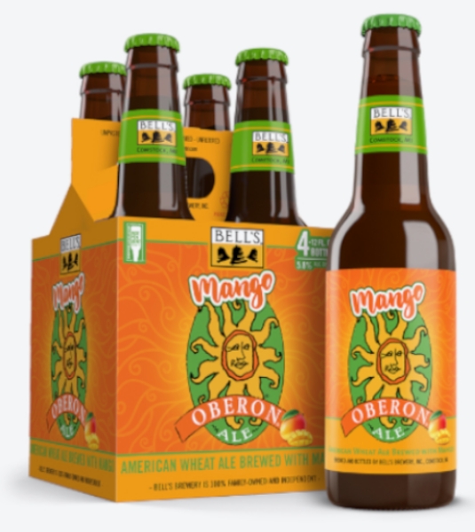 Picture of Bell's Brewery - Oberon Mango Limited Edition 4pk