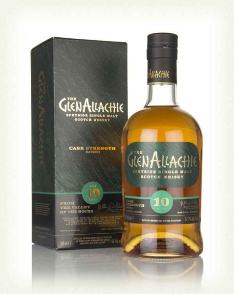 Picture of Glenallachie Cask Strength 10yr Single Malt Batch 5 Whiskey 750ml
