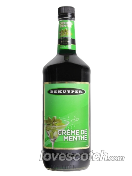 Picture of DeKuyper Creme de Menthe Green Liqueur 1L