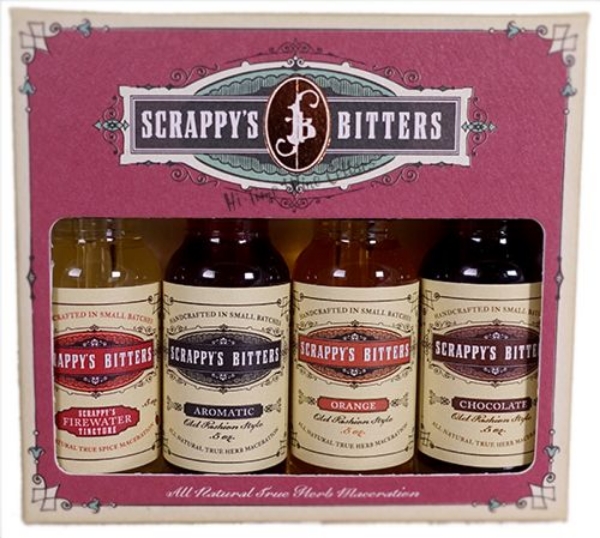 Picture of Scrappy's Bitters - The Essentials mini set 4pk Bitters .05