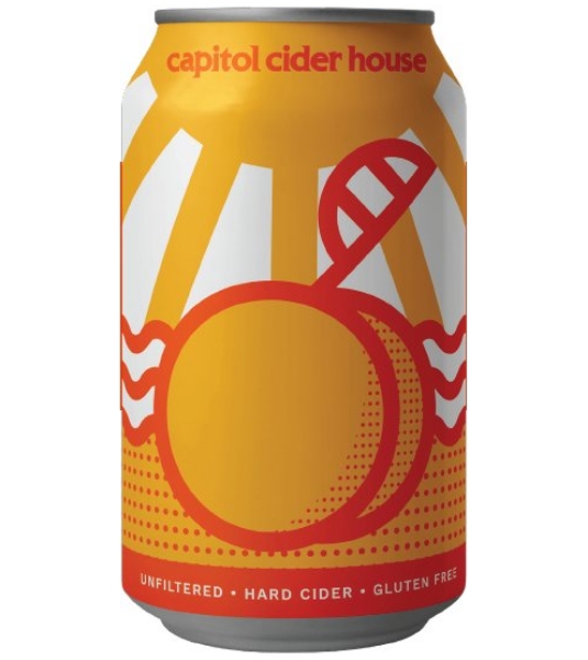 Picture of Capitol Cider House - Life's a Peach 4pk can