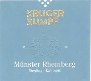 Picture of 2019 Kruger Rumpf - Munsterer Rheinberg Kabinett