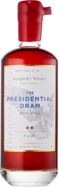 Picture of Proof and Wood Presidential Dram 8yr Rye #21-22 Whiskey 750ml