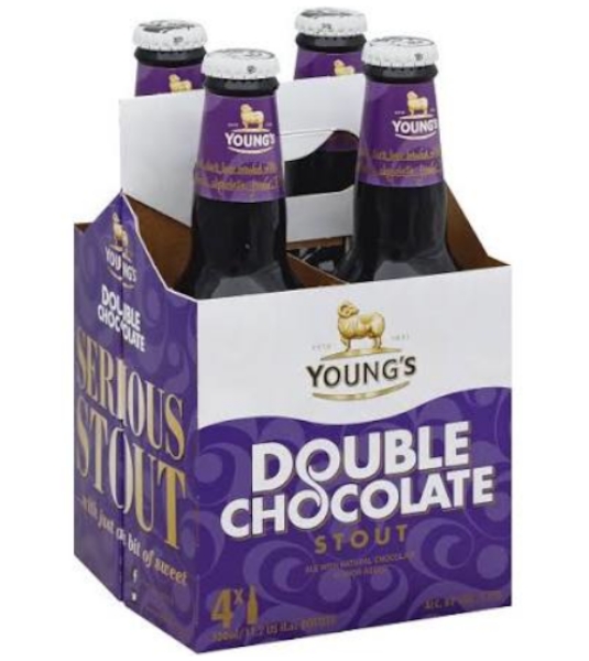Picture of Youngs - Double Chocolate Stout 4pk bottle