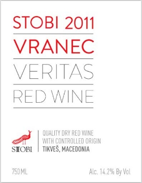 Picture of 2015 Stobi Veritas Vranec Tikves