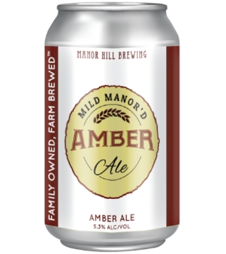 Picture of Manor Hill Brewing Mild Manor'd Amber Ale 6pk