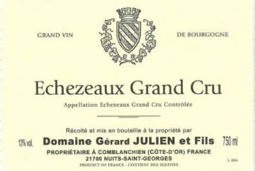 Picture of 2018 Gerard Julien - Echezeaux