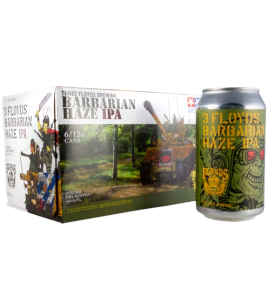 Picture of 3 Floyds Brewing - Barbarian Haze DDH IPA 6pk