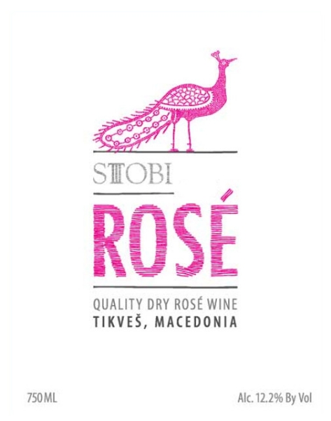 Picture of 2020 Stobi Rkatsiteli/Vranec Rose Tikves