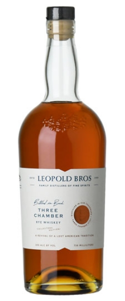 Picture of Leopold Bros Three Chamber Rye Whiskey 750ml