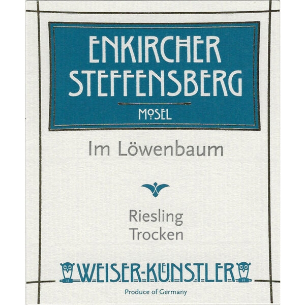 Picture of 2020 Weiser-Kunstler - Steffensberg Lowenbaum Riesling Trocken