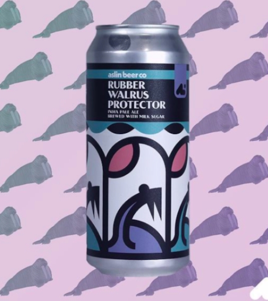 Picture of Aslin Beer - Rubber Walrus Protector DDH IPA 4pk