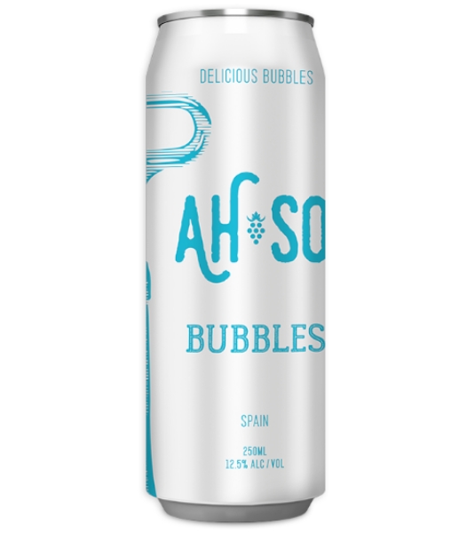 Picture of Ah-So - Bubbles; 100% Organic Garnacha single can