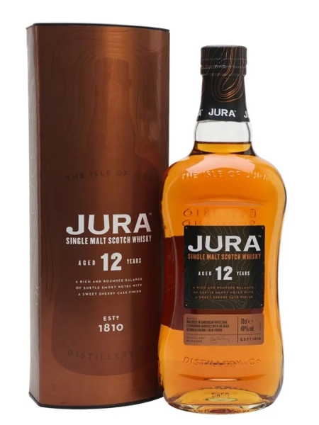 Picture of Jura 12 yr Single Malt Whiskey 750ml