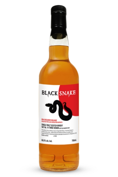 Picture of Blackadder Black Snake Vat No.14 Third Venom Whiskey 750ml