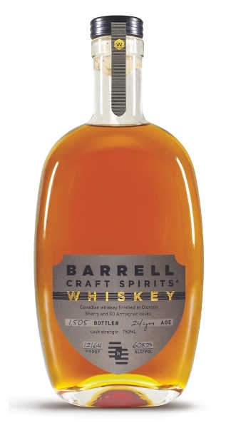 Picture of Barrell Craft 24 yr Gray Label Canadian Whiskey 750ml
