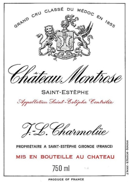 1990 Chateau Montrose - St. Estephe