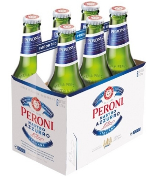 Peroni Nastro Azzurro 6pk bottle