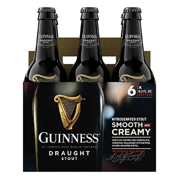 Guinness - Draught 6pk bottle