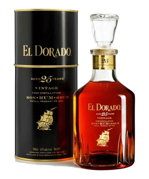 El Dorado 25 yr Rum 750ml
