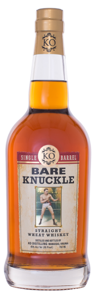 Bare Knuckle Wheat Whiskey (KO Dist) Whiskey 750ml