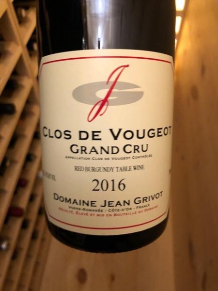 2016 Jean Grivot Clos de Vougeot