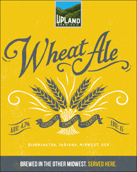 Upland Brewing - Wheat Ale Belgian Witbier 6pk Can