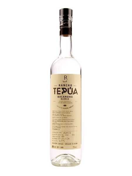 Rancho Tepua Bacanora Blanco (agave spirit) Tequila 750ml
