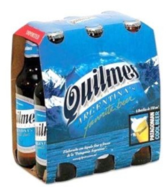 Quilmes - Lager 6pk bottle