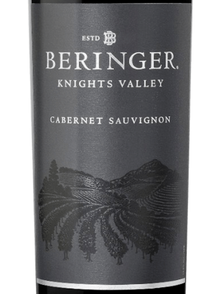 2017 Beringer - Cabernet Sauvignon Knights Valley HALF BOTTLE