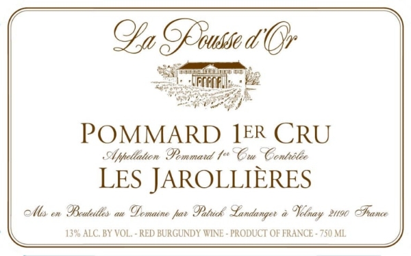 2019 Pousse d'Or - Pommard Jarollieres