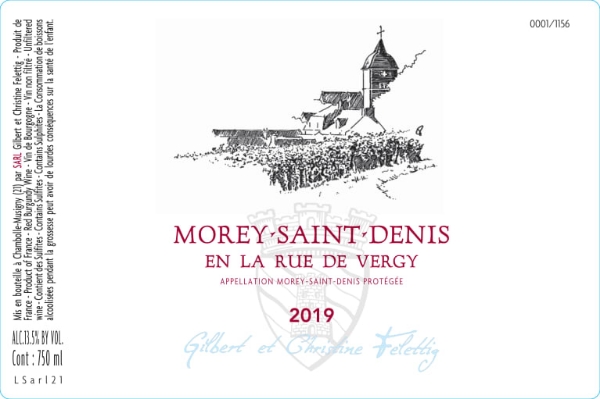 2019 Domaine Felettig - Morey St. Denis Rue de Vergy